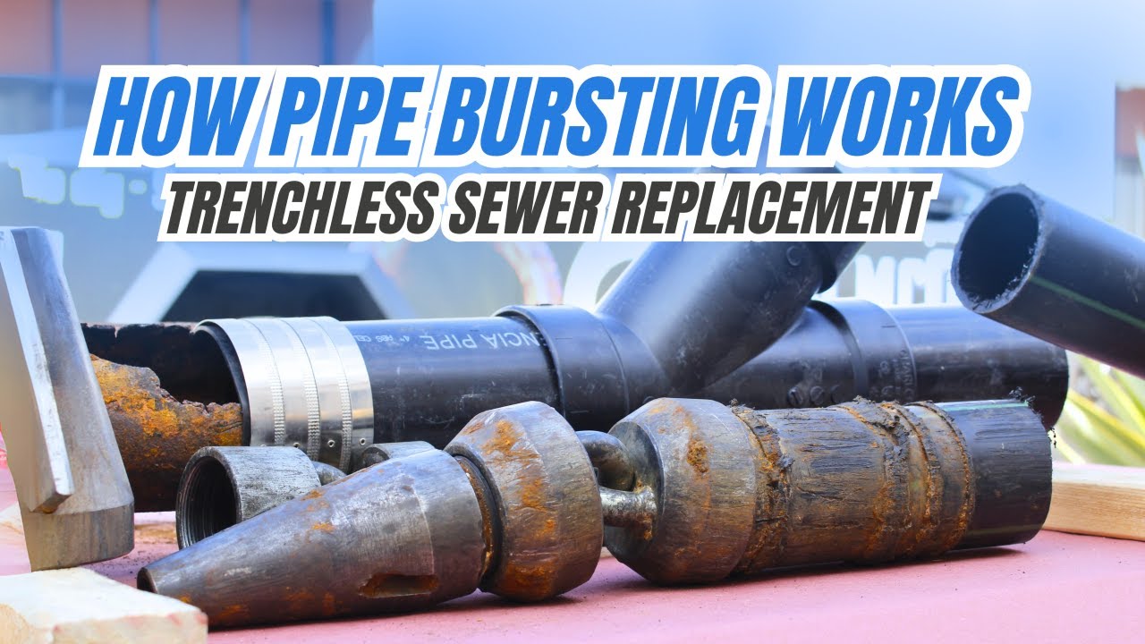Pipe bursting technology demonstration for trenchless repair